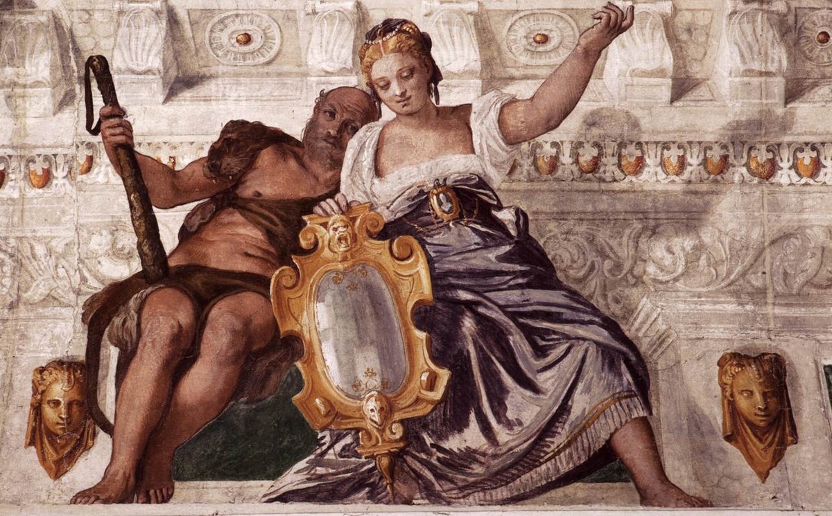 Prudence and Manly Virtue by Paolo Veronese