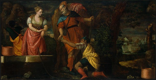 Rebecca at the Well by Paolo Veronese