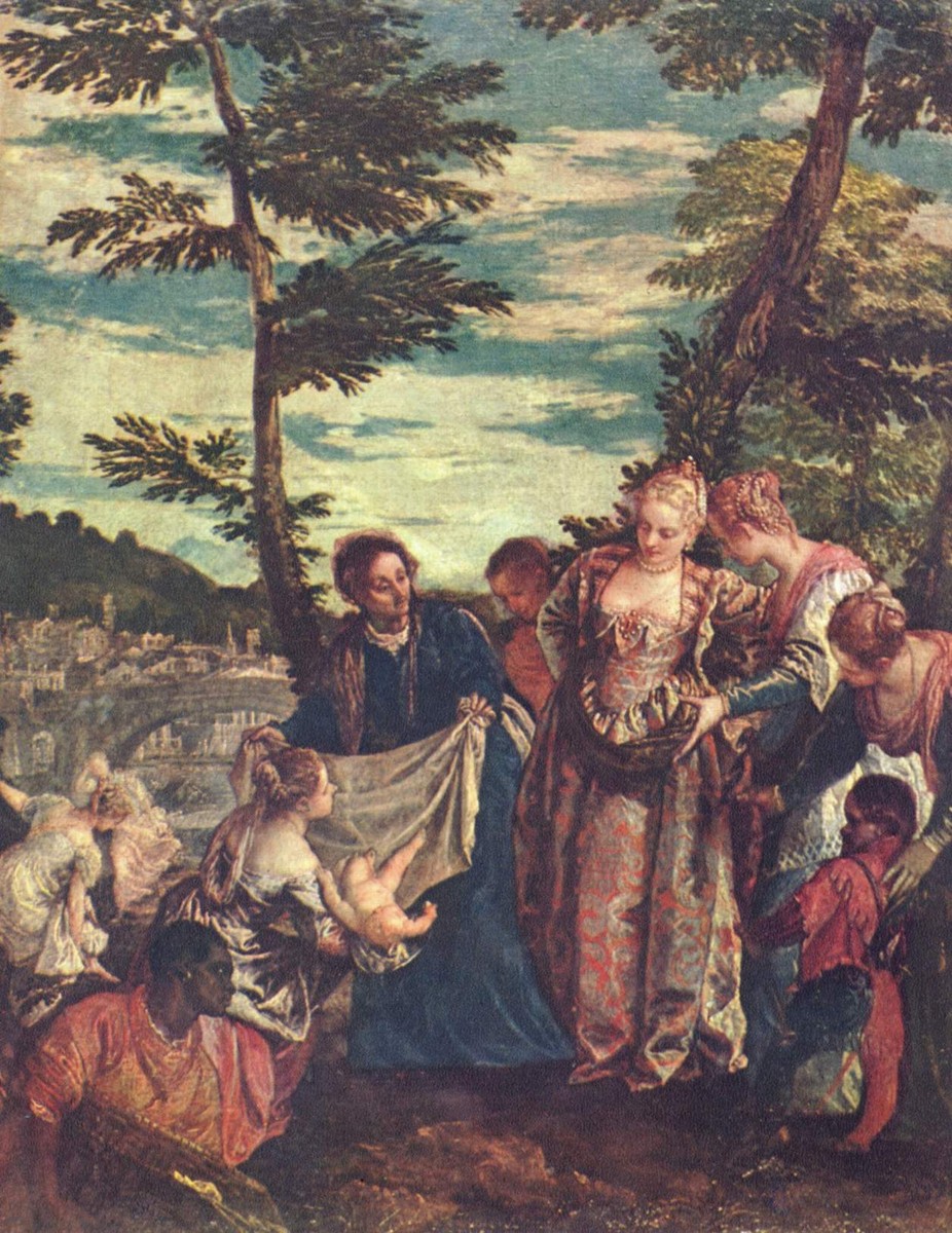 Rescue of Moses from the waters of the Nile by Paolo Veronese