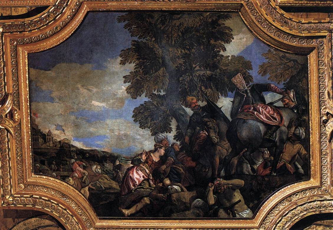 Siege of Scutari by Paolo Veronese
