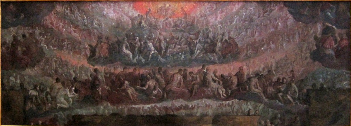 Sketch for Paradise (to decorate the room of the Grand Council of the ducal palace of Venice) by Paolo Veronese