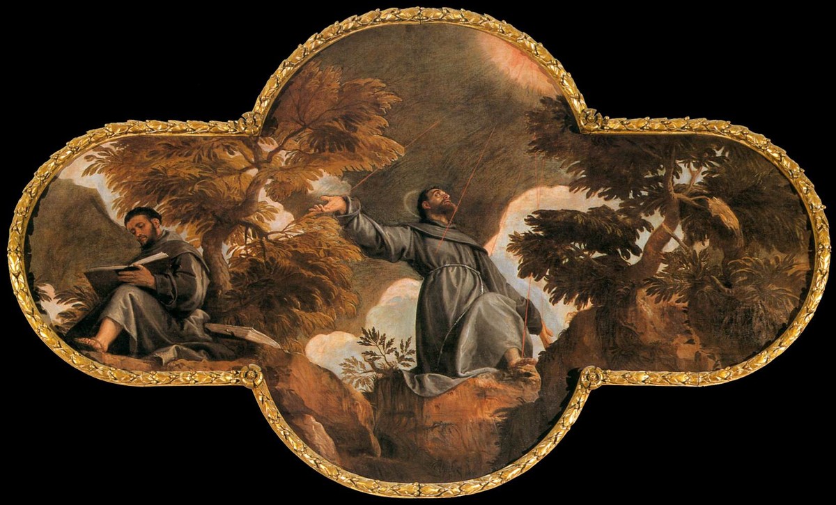 St Francis in Ecstasy by Paolo Veronese