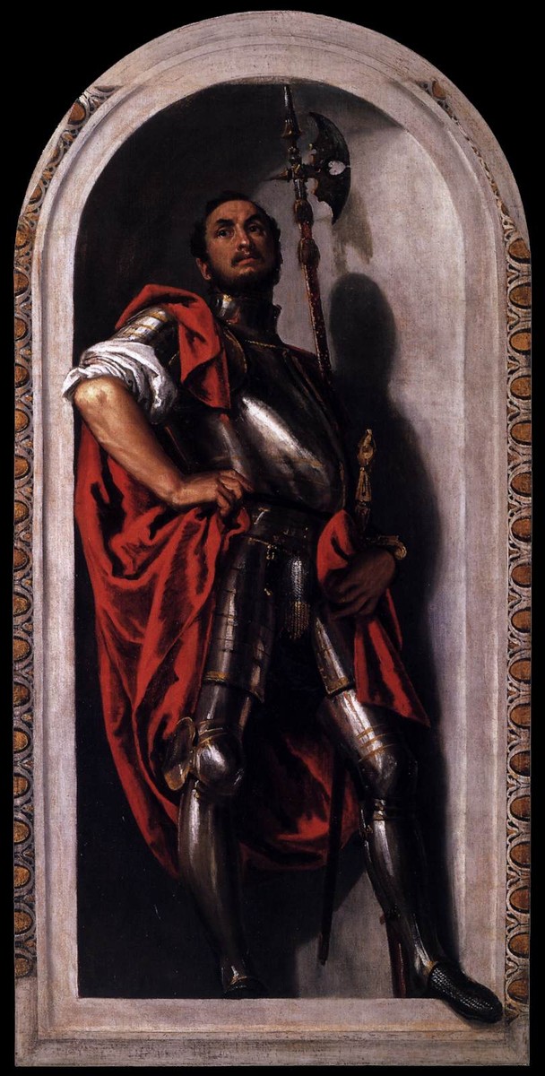 St Mennas by Paolo Veronese