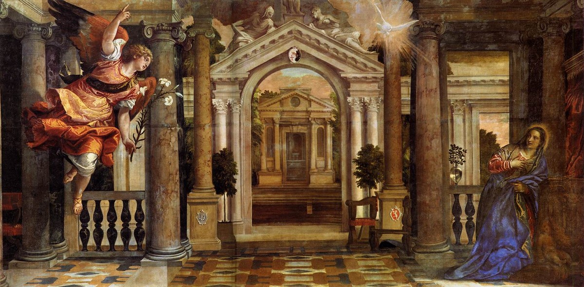 The Annunciation by Paolo Veronese