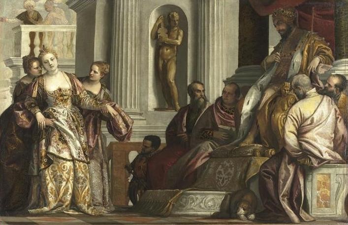 The Fainting of Esther by Paolo Veronese