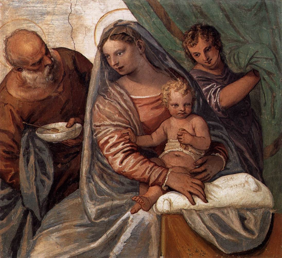 The Holy Family by Paolo Veronese