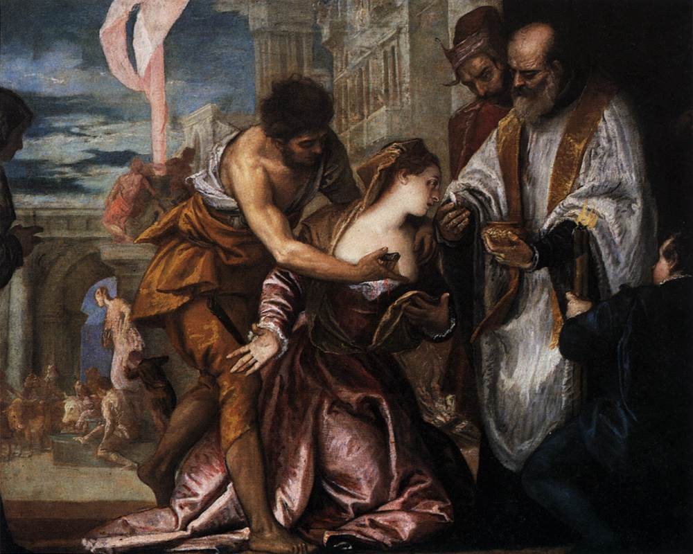 The Martyrdom and Last Communion of Saint Lucy by Paolo Veronese