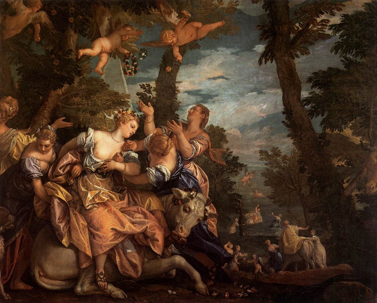 The Rape of Europa by Paolo Veronese