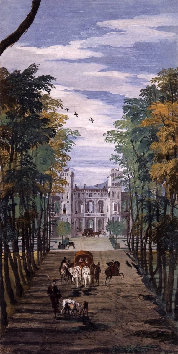 Villa Barbaro (detail) by Paolo Veronese