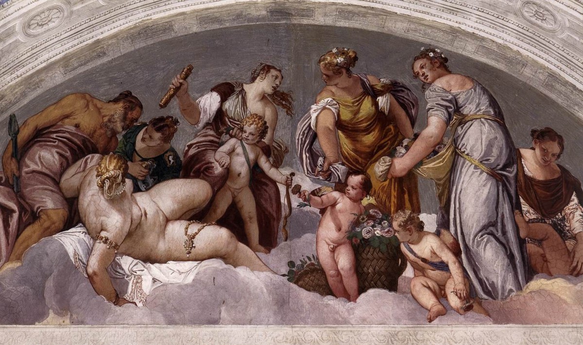 Vulcan and Venus by Paolo Veronese