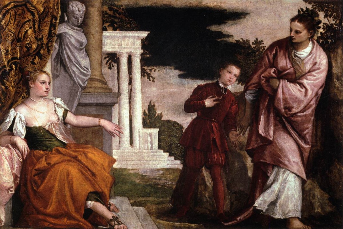 Youth between Virtue and Vice by Paolo Veronese