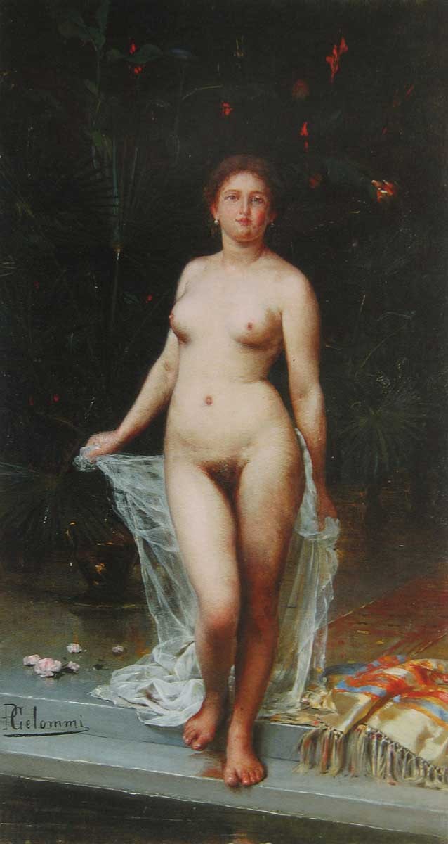 Odalisque in the bathroom by Pasquale Celommi