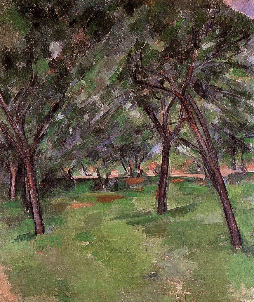 A Close by Paul Cezanne