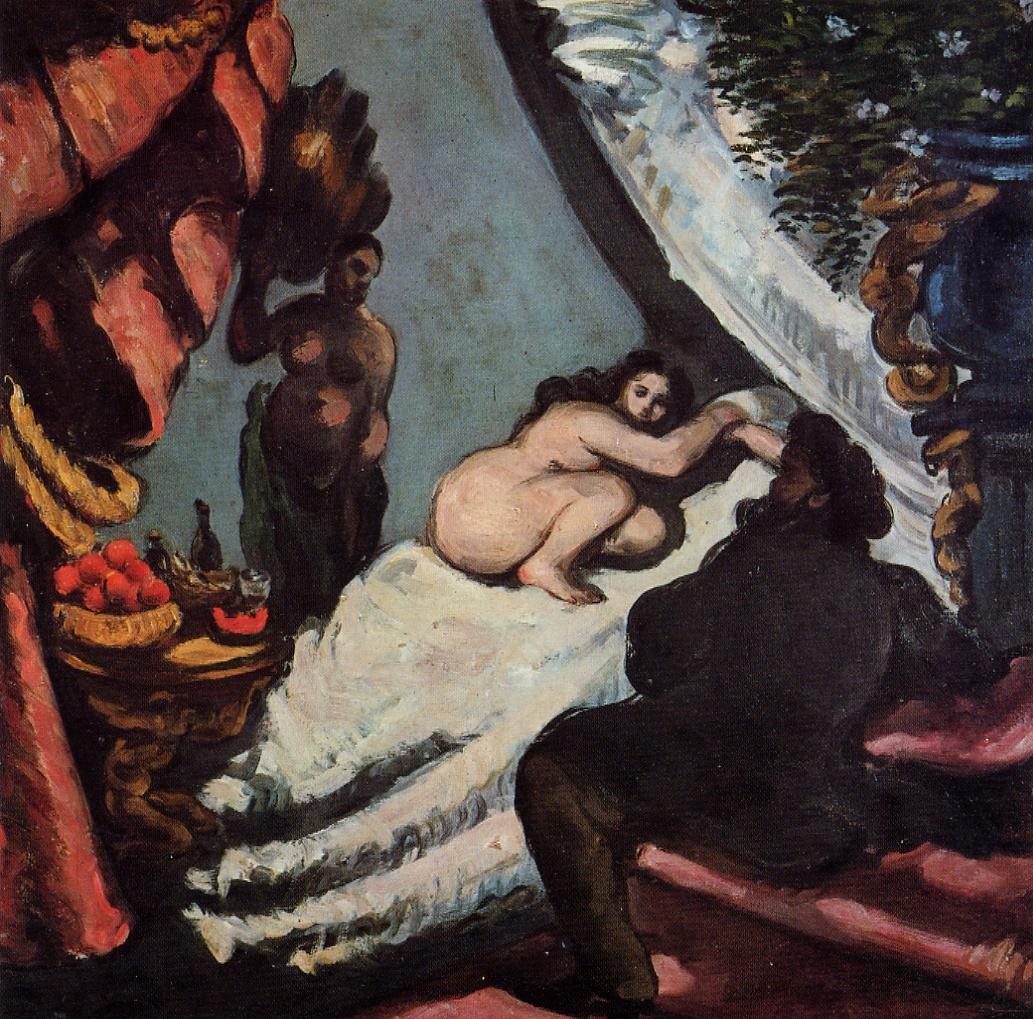A Modern Olympia by Paul Cezanne