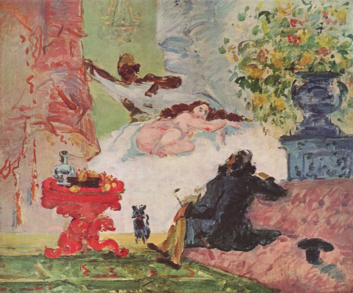 A Modern Olympia by Paul Cezanne