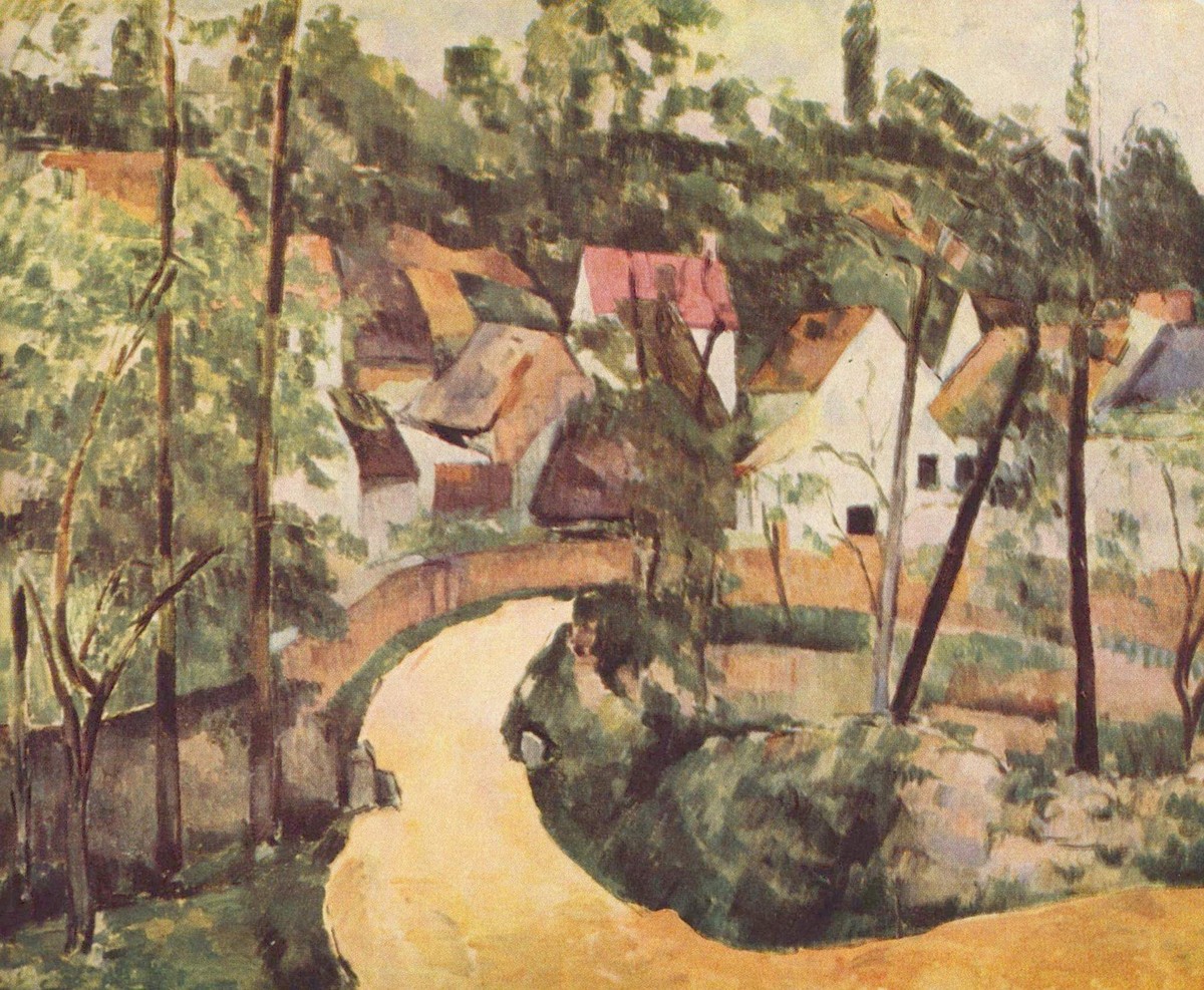 A Turn in the Road by Paul Cezanne