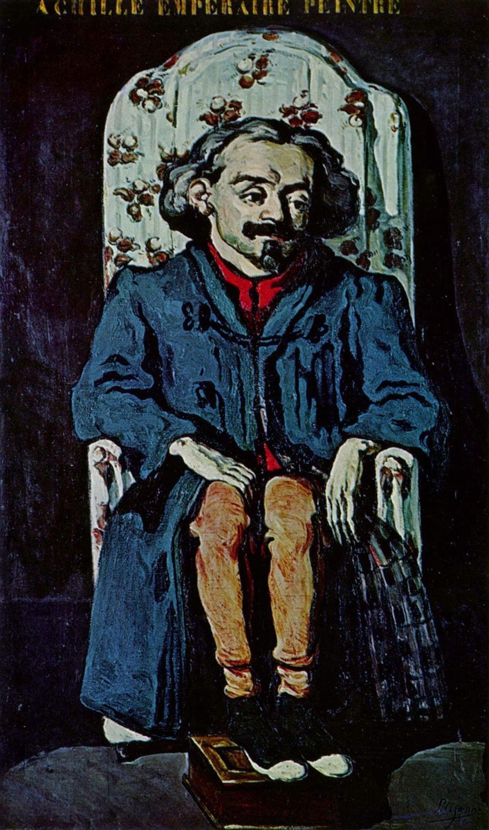 Achille Emperaire by Paul Cezanne