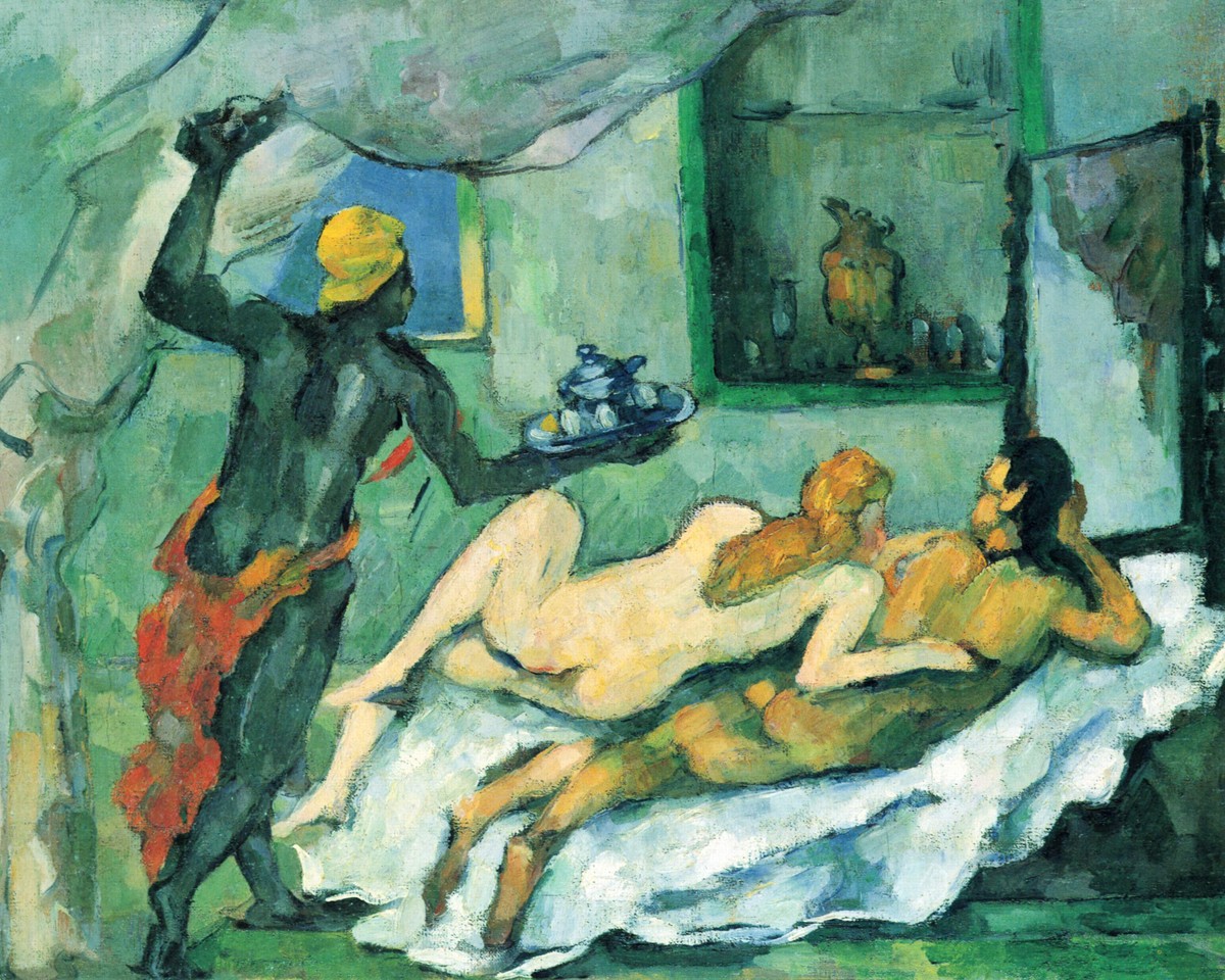 Afternoon in Naples by Paul Cezanne