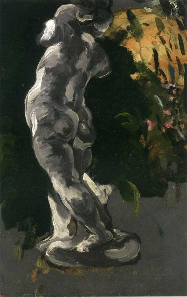 Amour in Plaster by Paul Cezanne