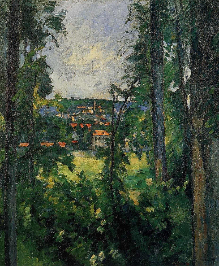 Auvers. View from Nearby by Paul Cezanne