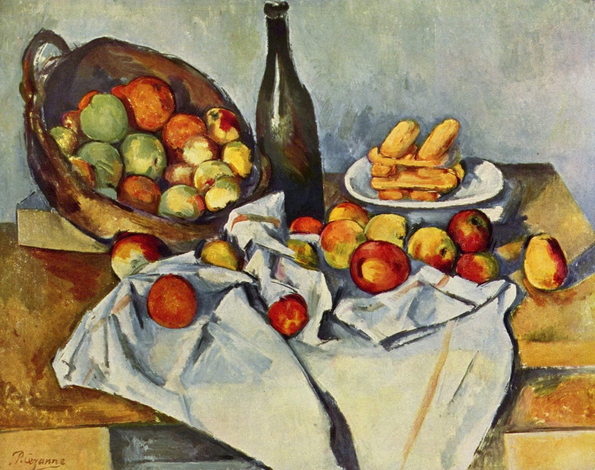 Basket of Apples by Paul Cezanne