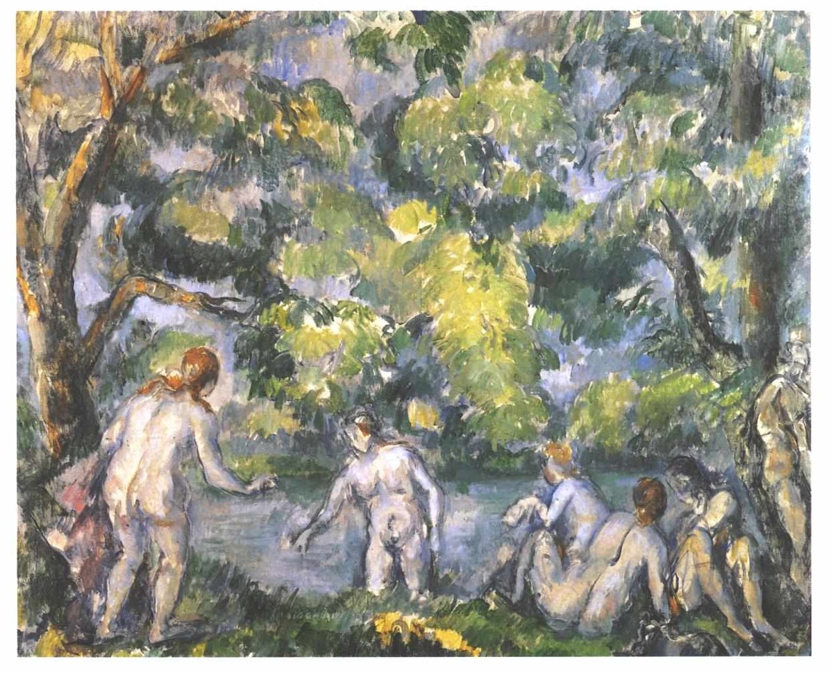 Bathers by Paul Cezanne