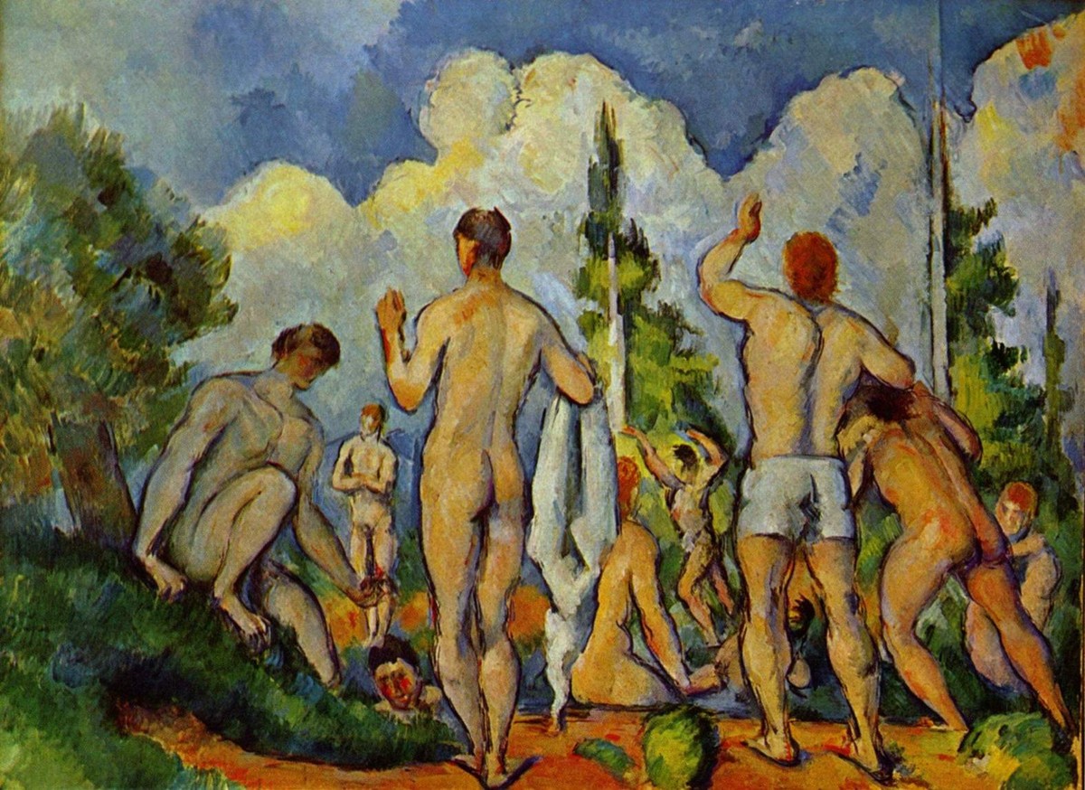 Bathers by Paul Cezanne