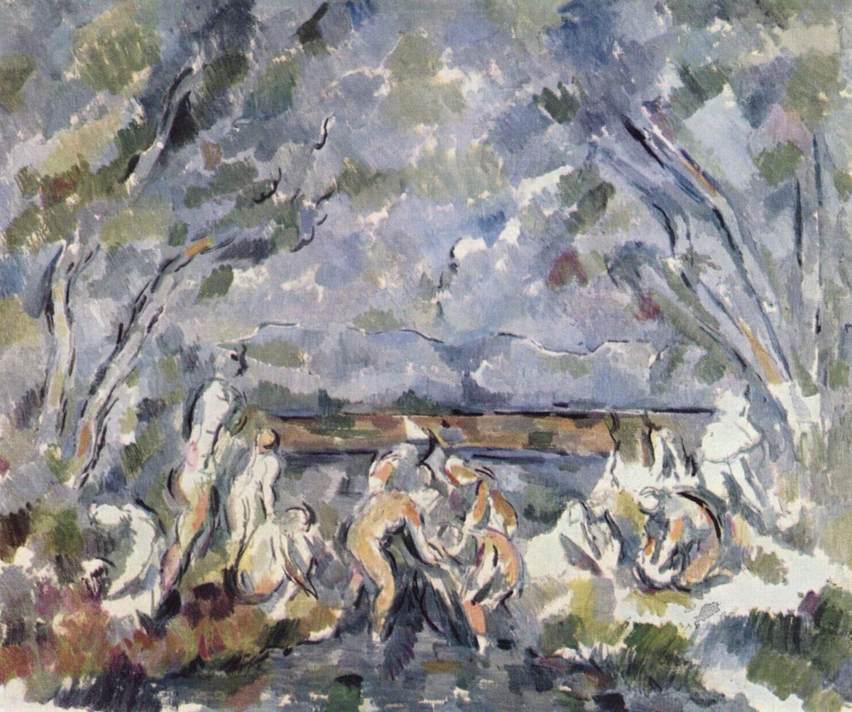 Bathers by Paul Cezanne