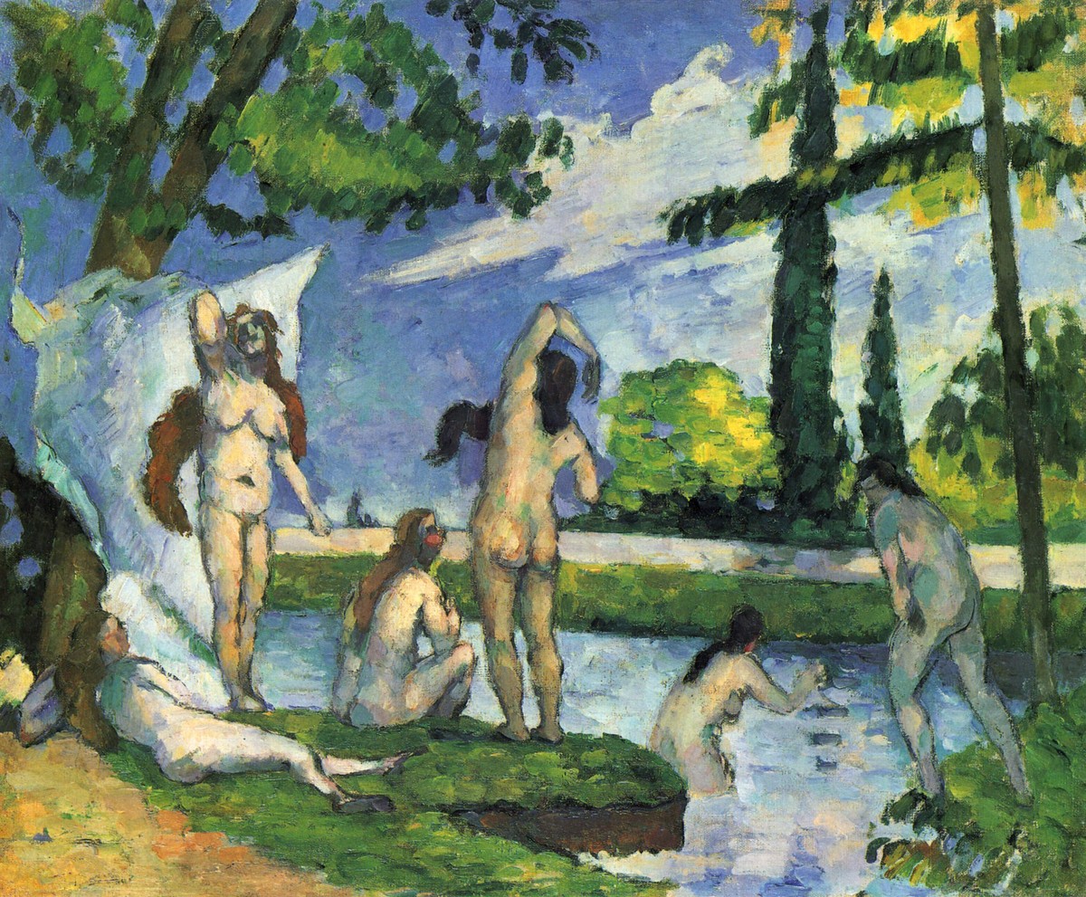 Bathers by Paul Cezanne