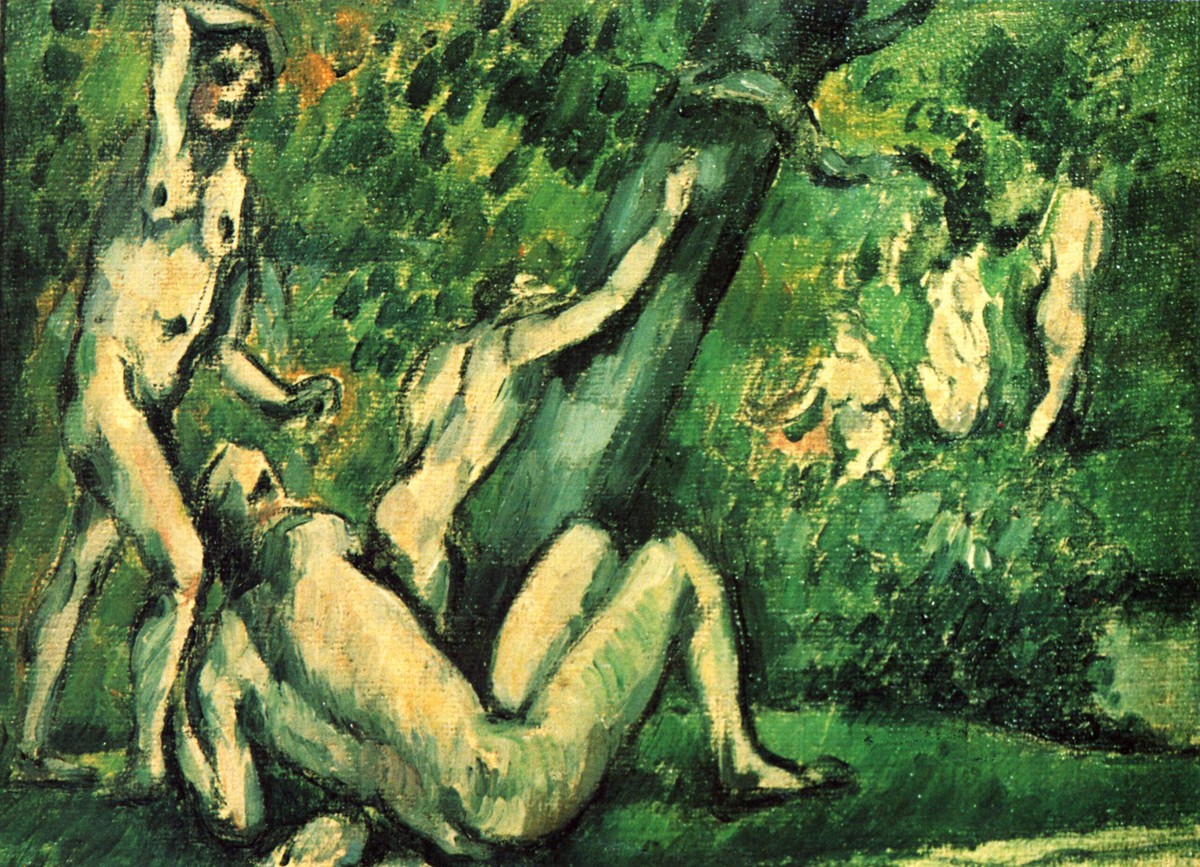 Bathers by Paul Cezanne
