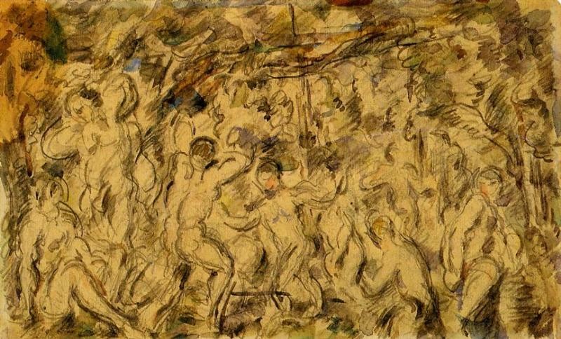 Bathers by Paul Cezanne