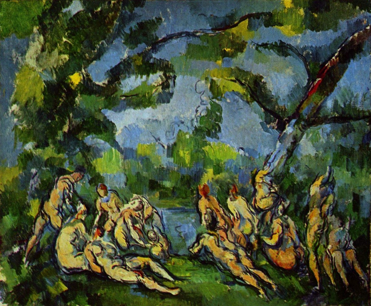 Bathers by Paul Cezanne