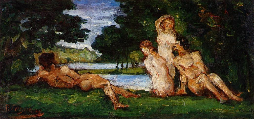 Bathers by Paul Cezanne