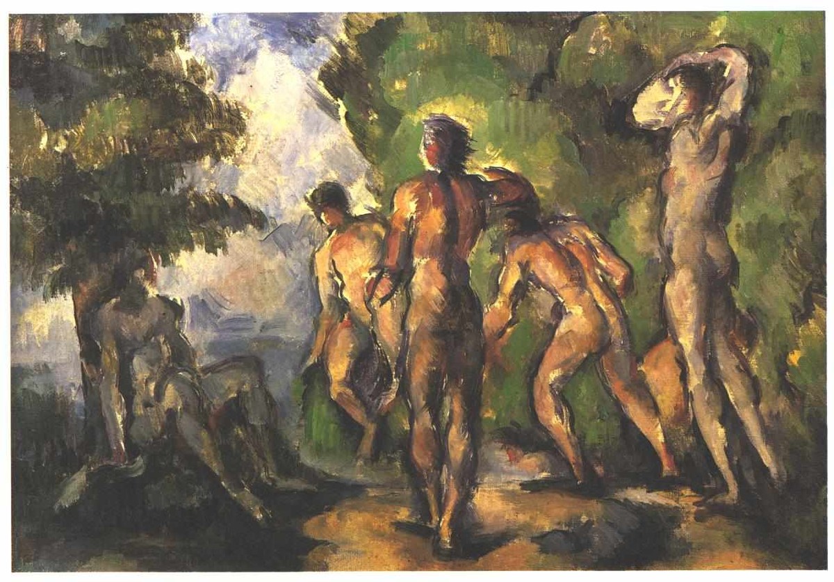 Bathers at Rest by Paul Cezanne