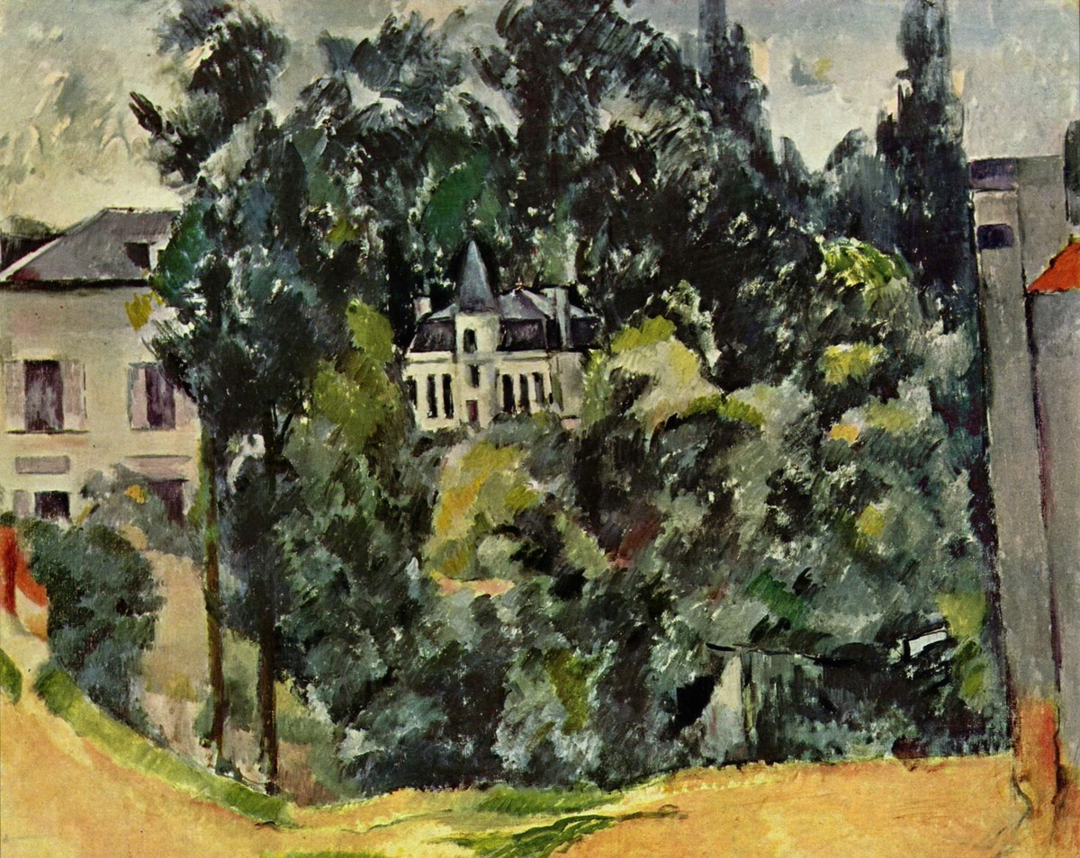 Castle of Marines by Paul Cezanne