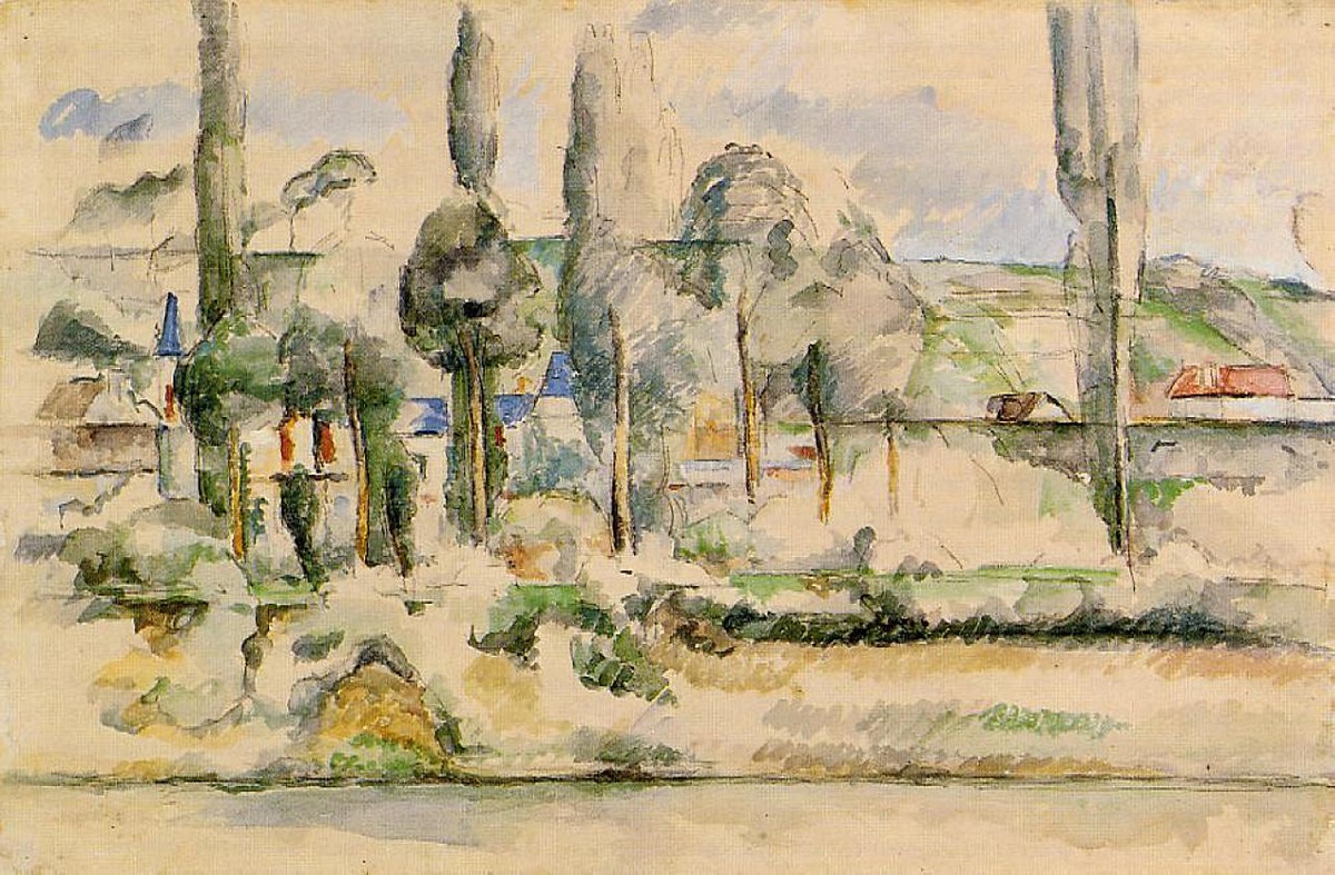 Chateau de Madan by Paul Cezanne