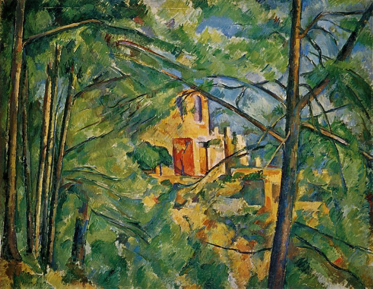 Chateau Noir by Paul Cezanne