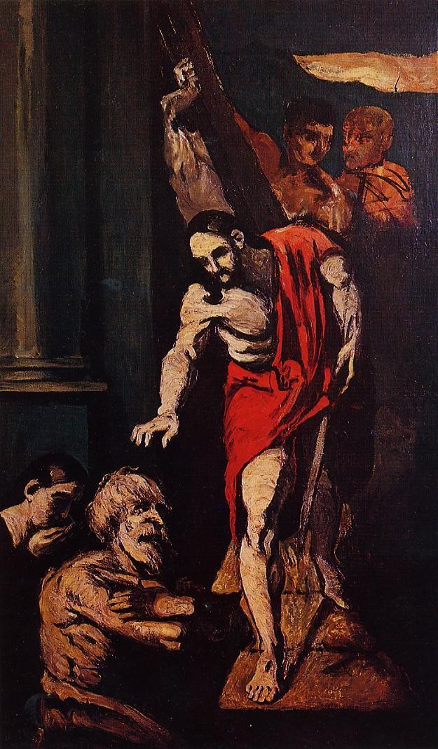 Christ in Limbo by Paul Cezanne