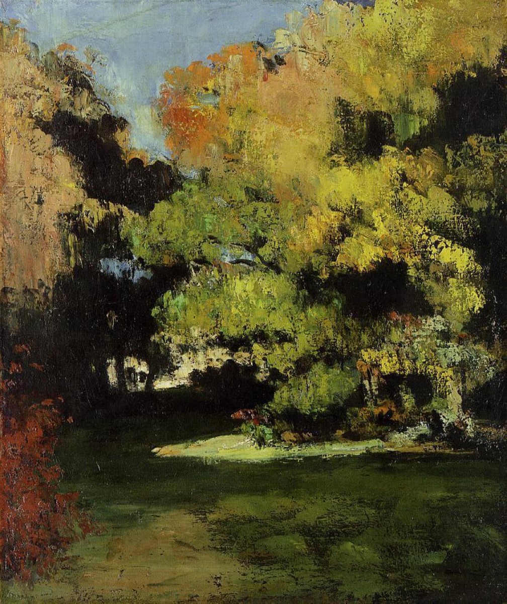 Clearing by Paul Cezanne