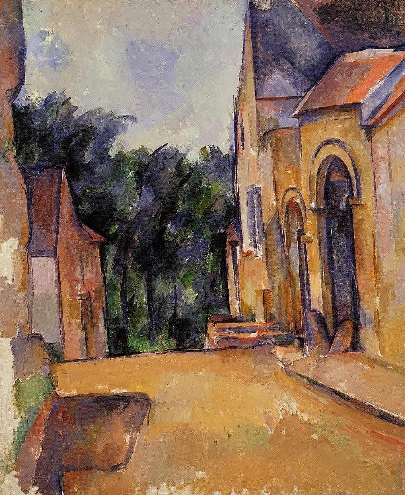 Farm at Montgeroult by Paul Cezanne