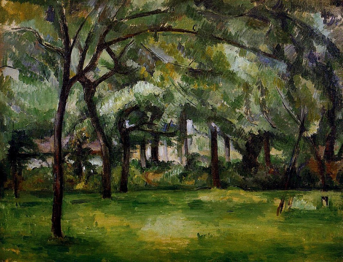 Farm in Normandy. Summer by Paul Cezanne