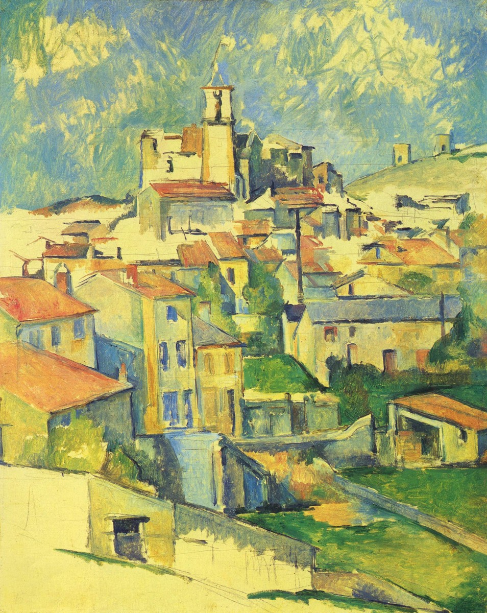 Gardanne by Paul Cezanne