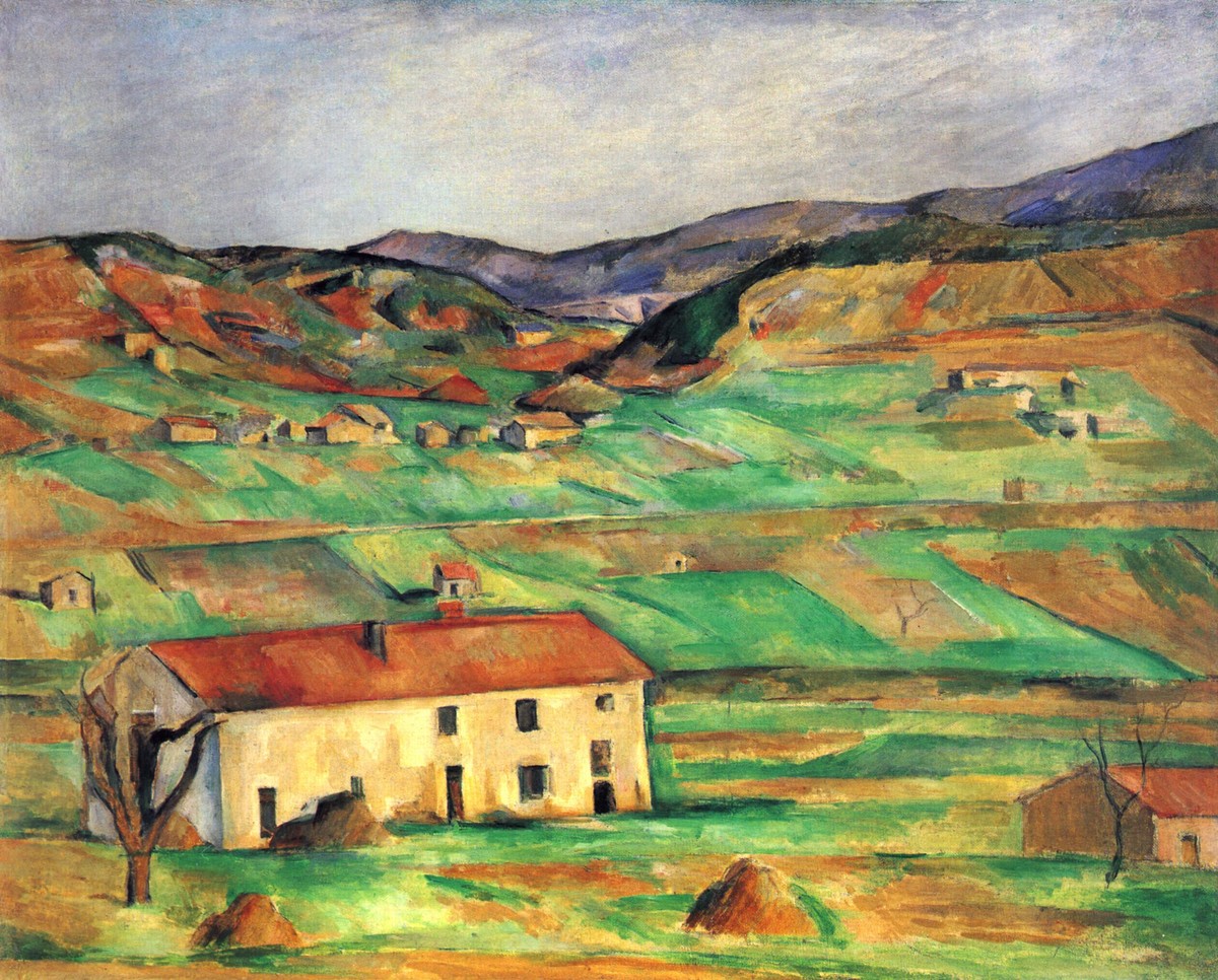 Gardanne by Paul Cezanne