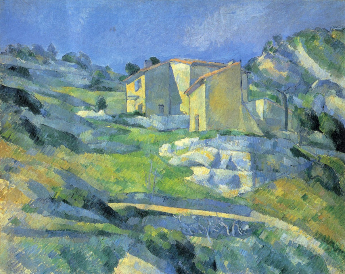 Houses at the L'Estaque by Paul Cezanne