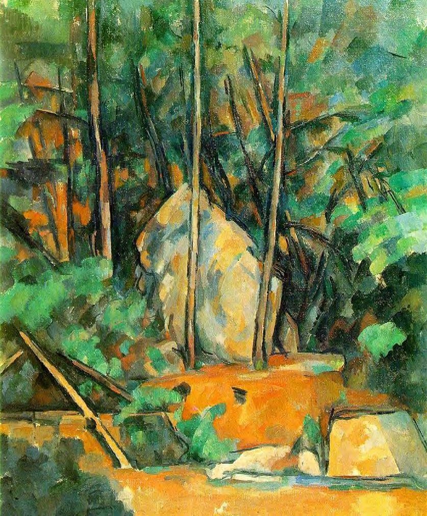 In the Park of Chateau Noir by Paul Cezanne