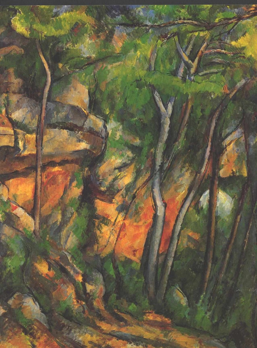In the Park of the Chateau Noir by Paul Cezanne
