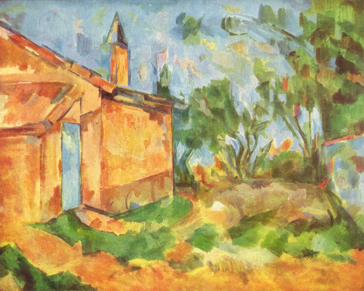 Jourdan's Cottage by Paul Cezanne