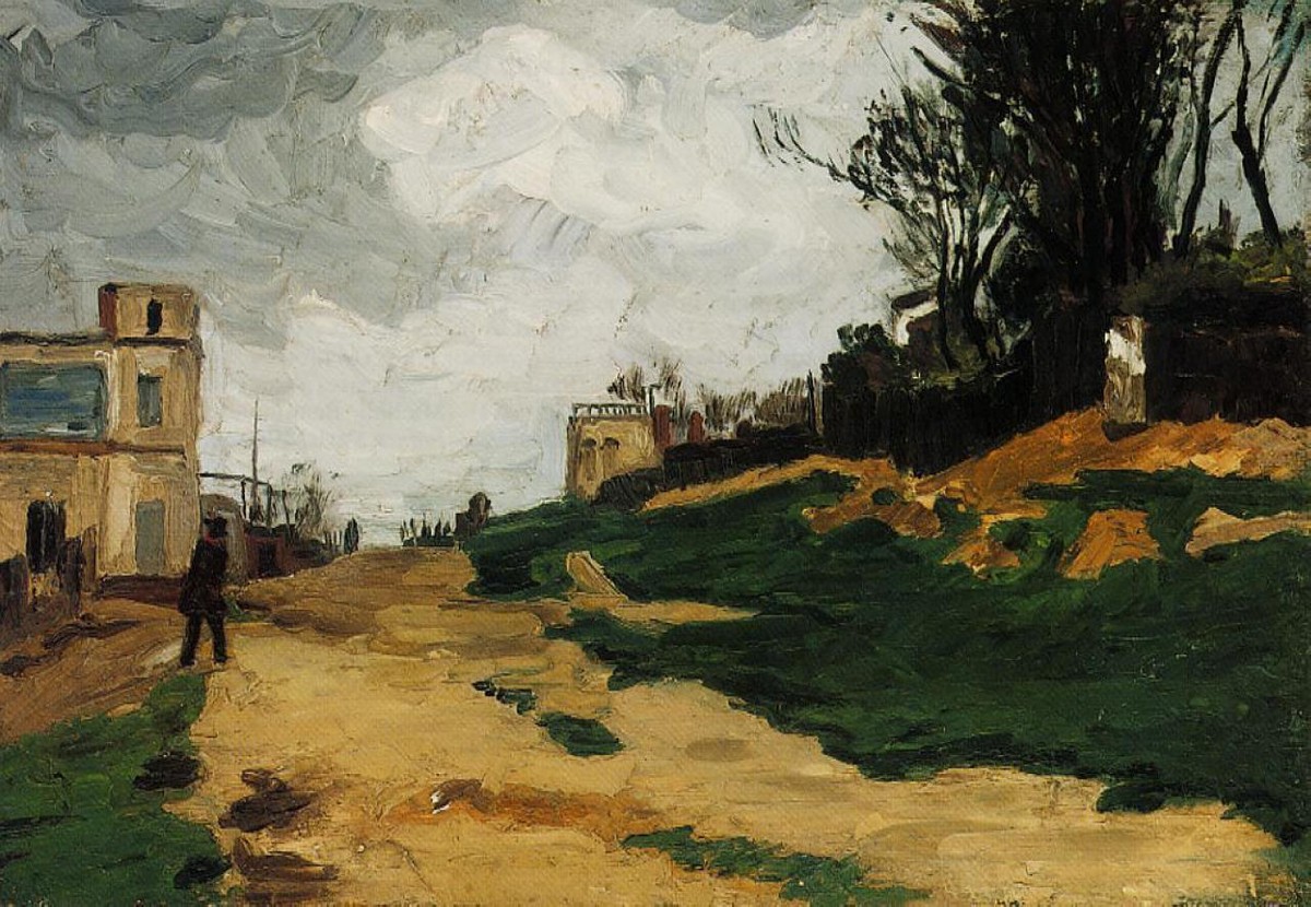 Landscape by Paul Cezanne
