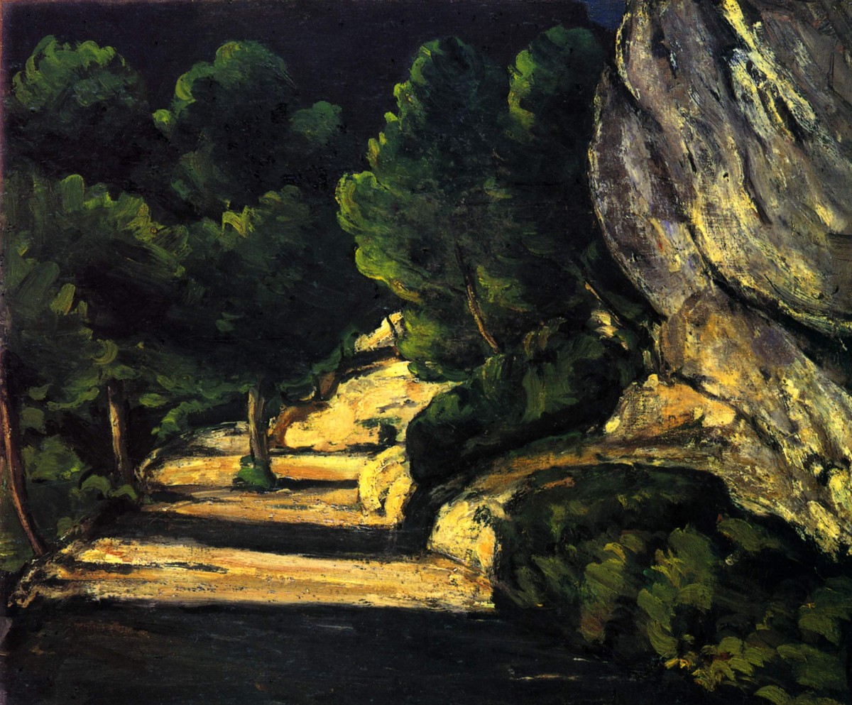 Landscape by Paul Cezanne