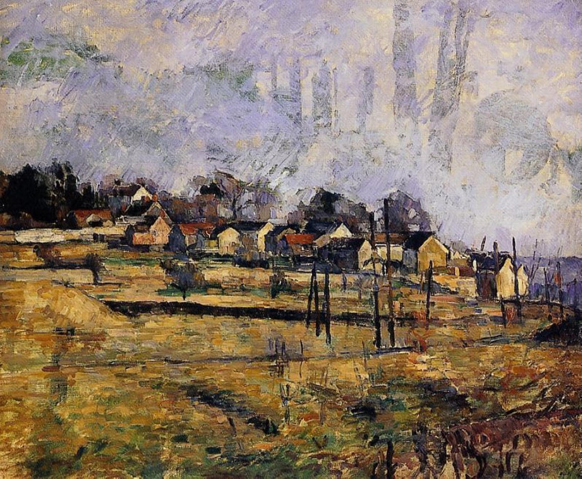Landscape by Paul Cezanne